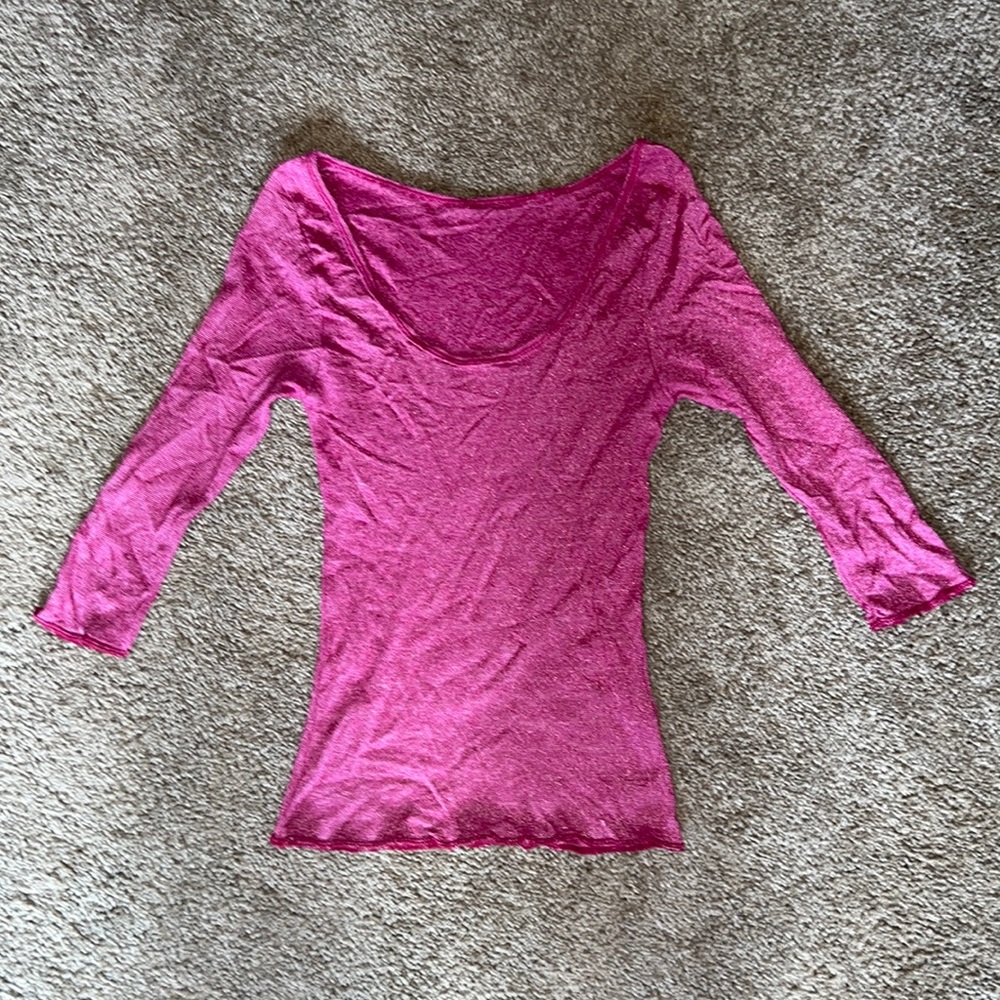 Hot Pink Michael Stars top
